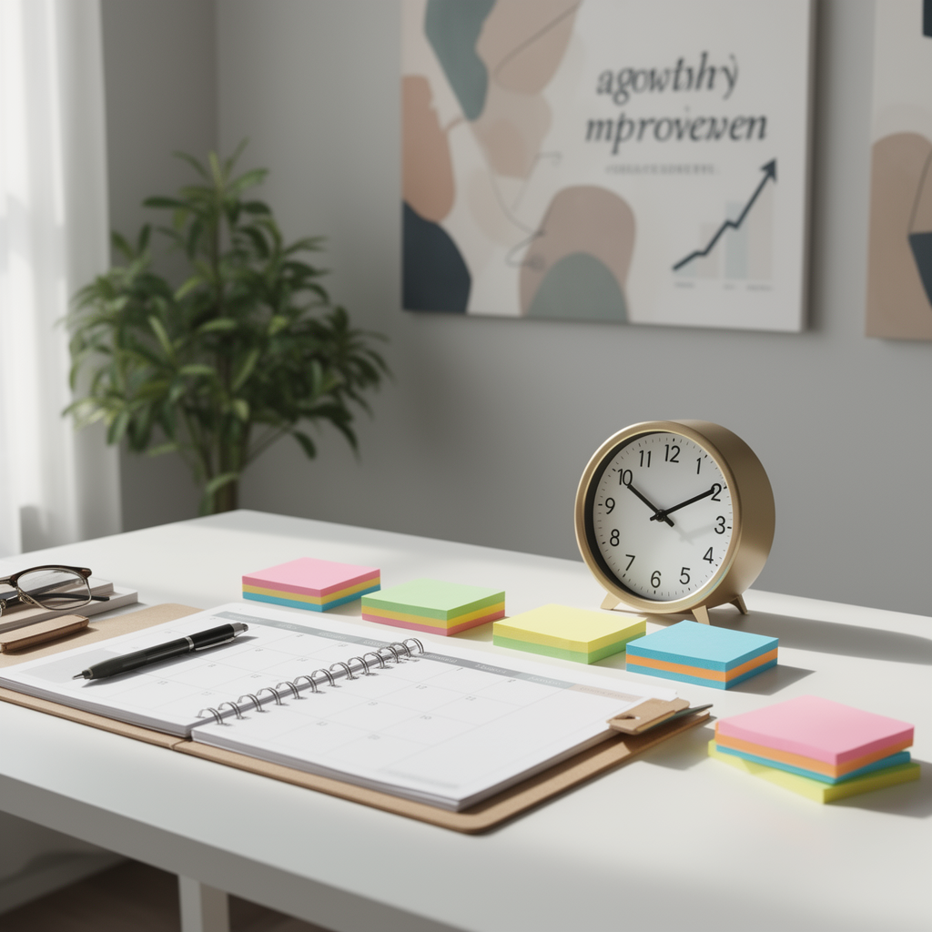 Organize-se: Método de 4 semanas para rotina e agenda