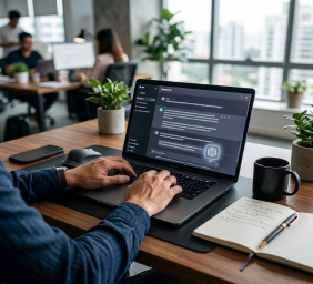 IA no Trabalho: ChatGPT e copilotos para produtividade