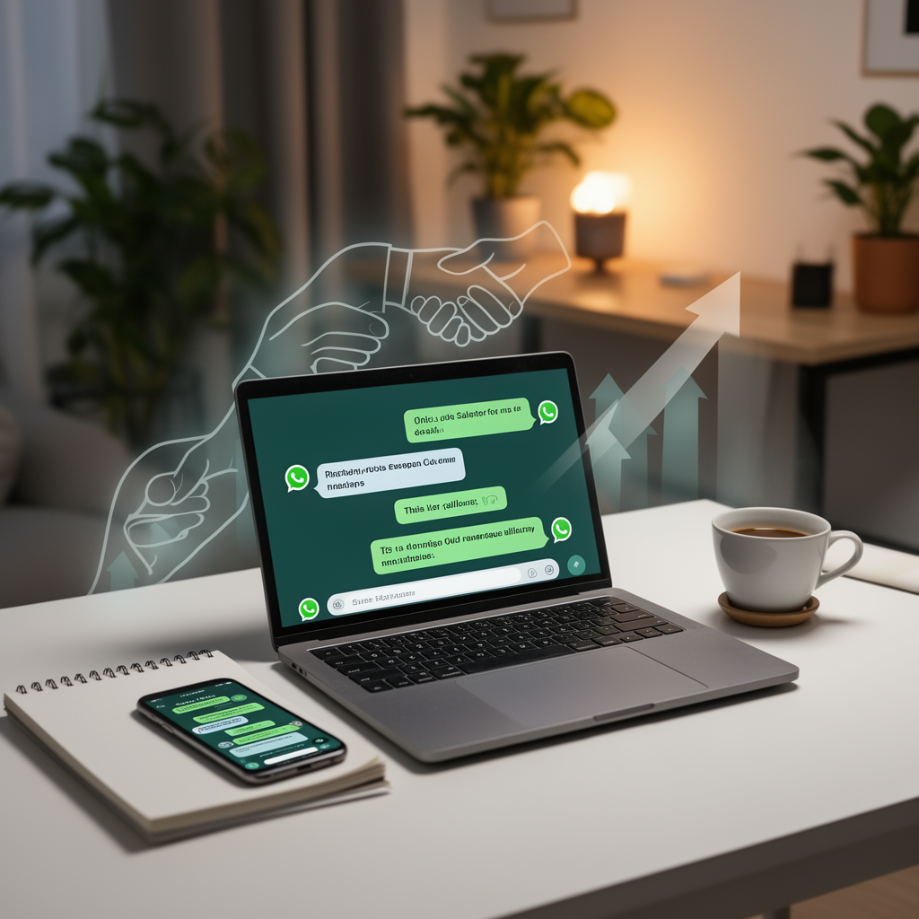 Vendas no WhatsApp: do atendimento ao fechamento