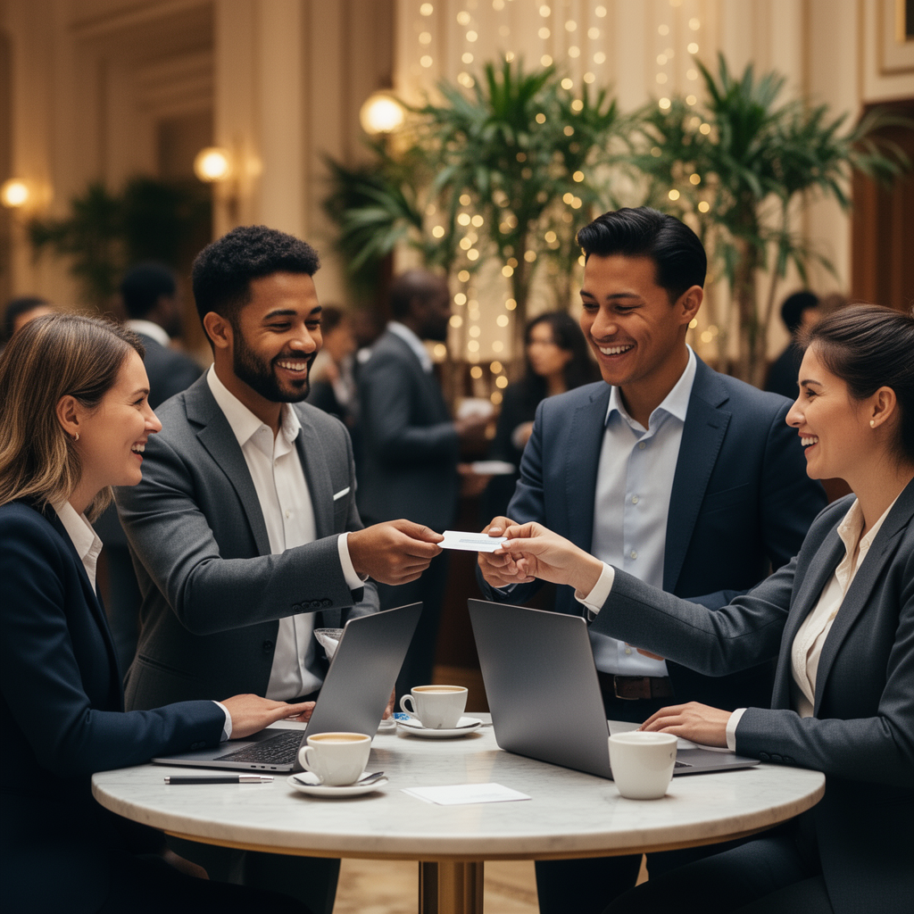 Networking sem Vergonha: mensagens e conversas que abrem portas